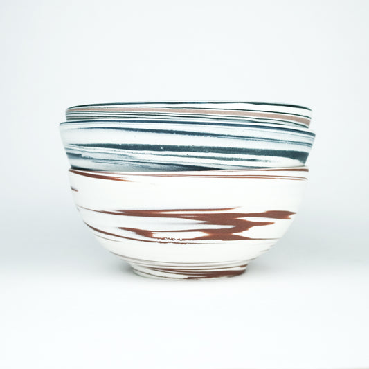 Polished Porcelain Large Bowl