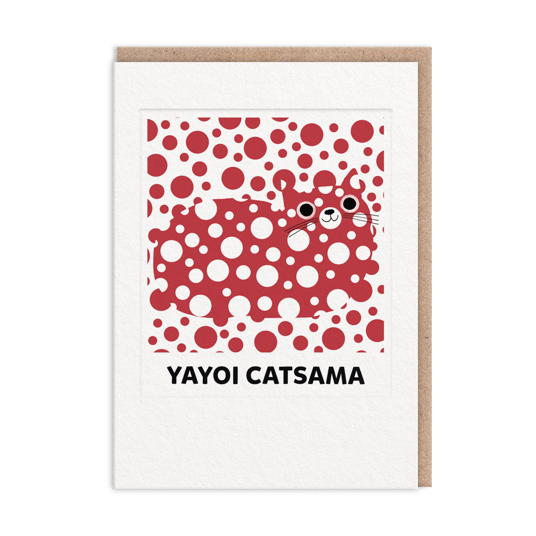 Yayoi Catsama Greeting Card