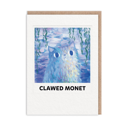 Clawed Monet Greeting Card
