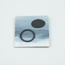 Load image into Gallery viewer, Square Two Oval Still Life Brooch