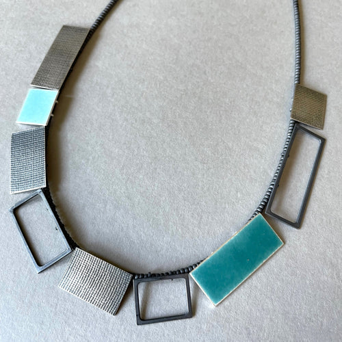 9 Rectangles Necklace