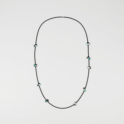 Double Rectangles Necklace