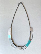Load image into Gallery viewer, 9 Rectangles Necklace
