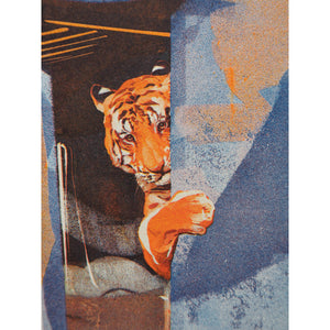 A Head Filled with Tigers... Print