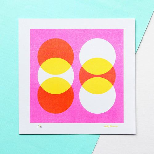 Circle Stack Print