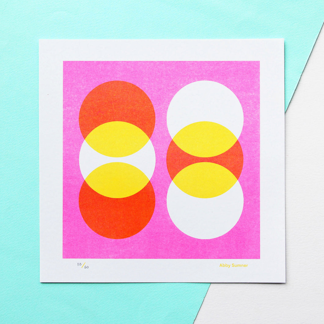 Circle Stack Print