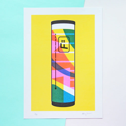 Riso Ink Tube Print