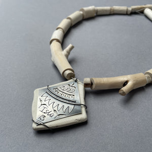 Necklace made by Annabet Wyndham commissioned by Cristina Zani