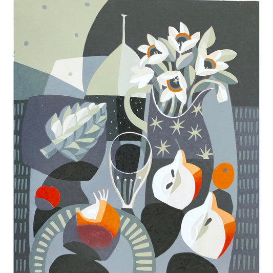 Artichoke & Pomegranate Print