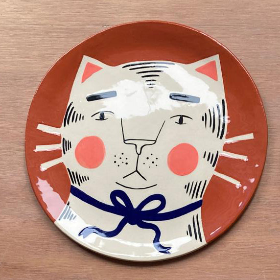 Cat Head Plate