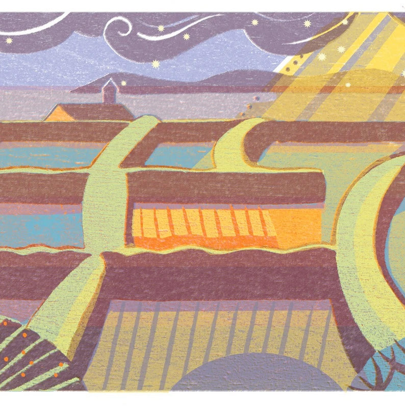 Autumn Fields Print