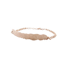 Load image into Gallery viewer, Recycled Lace Bar Bracelet in Rose Gold
