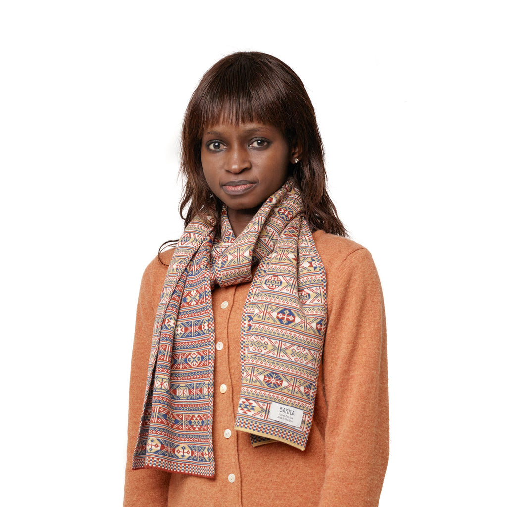 Rare Design Scarf in Heritage