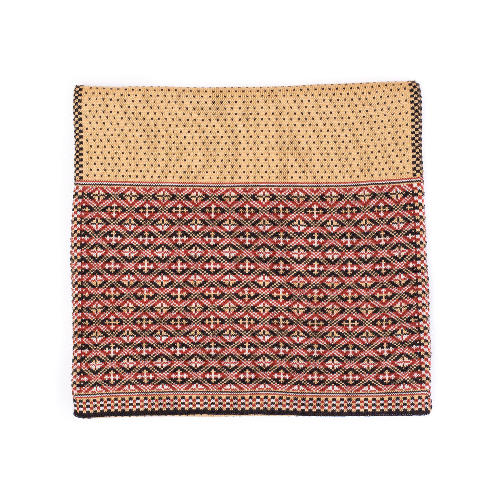 Polka Dot Design Scarf in Heritage
