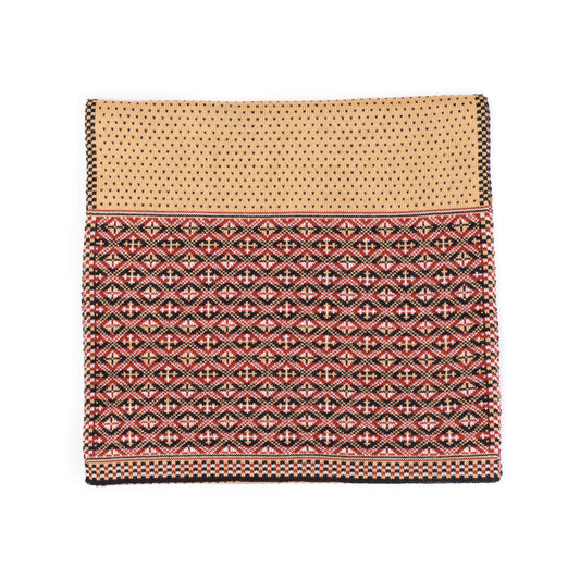 Polka Dot Design Scarf in Heritage