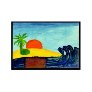 Greeting Card: Paradise by Andy