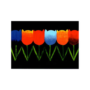 Greeting Card: Tulips Not From Amsterdam by Philippa