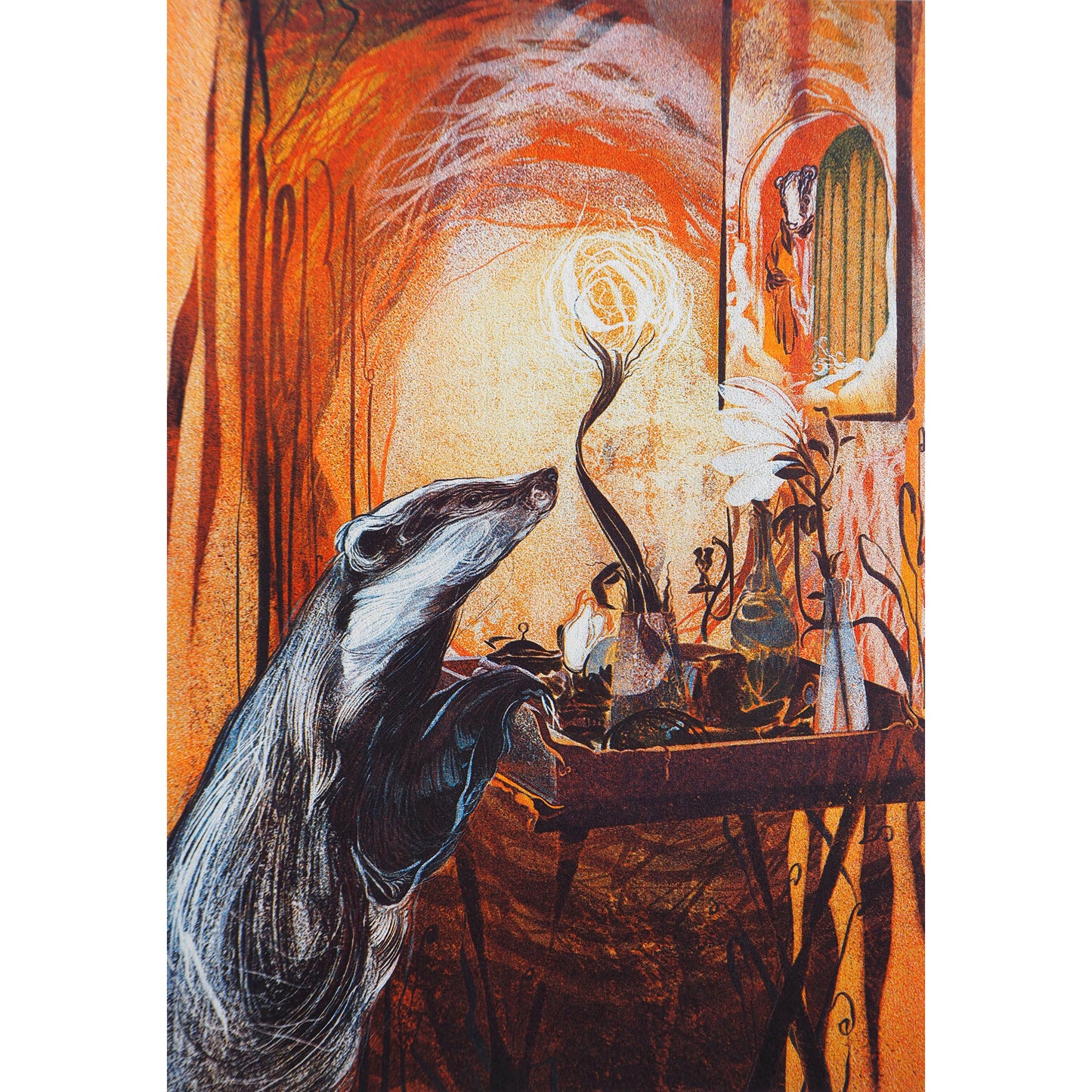 Badger in The Willows