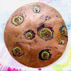 Big Beautiful Full Moon Brooch