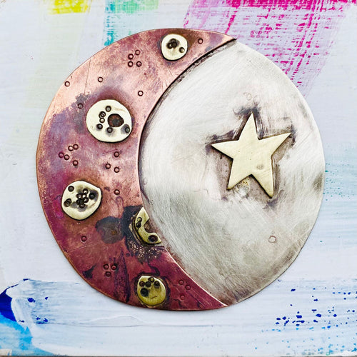 New Moon Big Beautiful Brooch