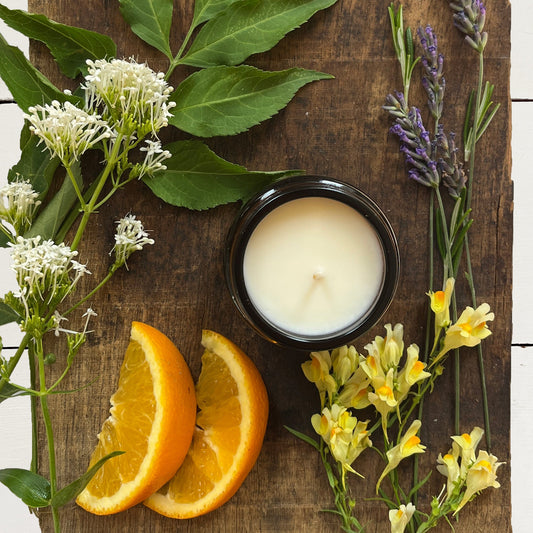 Neroli, Ylang Ylang & Lavender Stem Soy Wax Candle