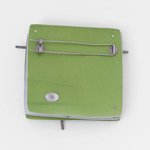 Brooch - Nothing Beats the Written Word made by Lindsey Man commissioned by Carla Edwards