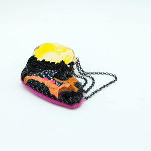 Brooch made by Faye Hall commissioned by Jane Sedgwick