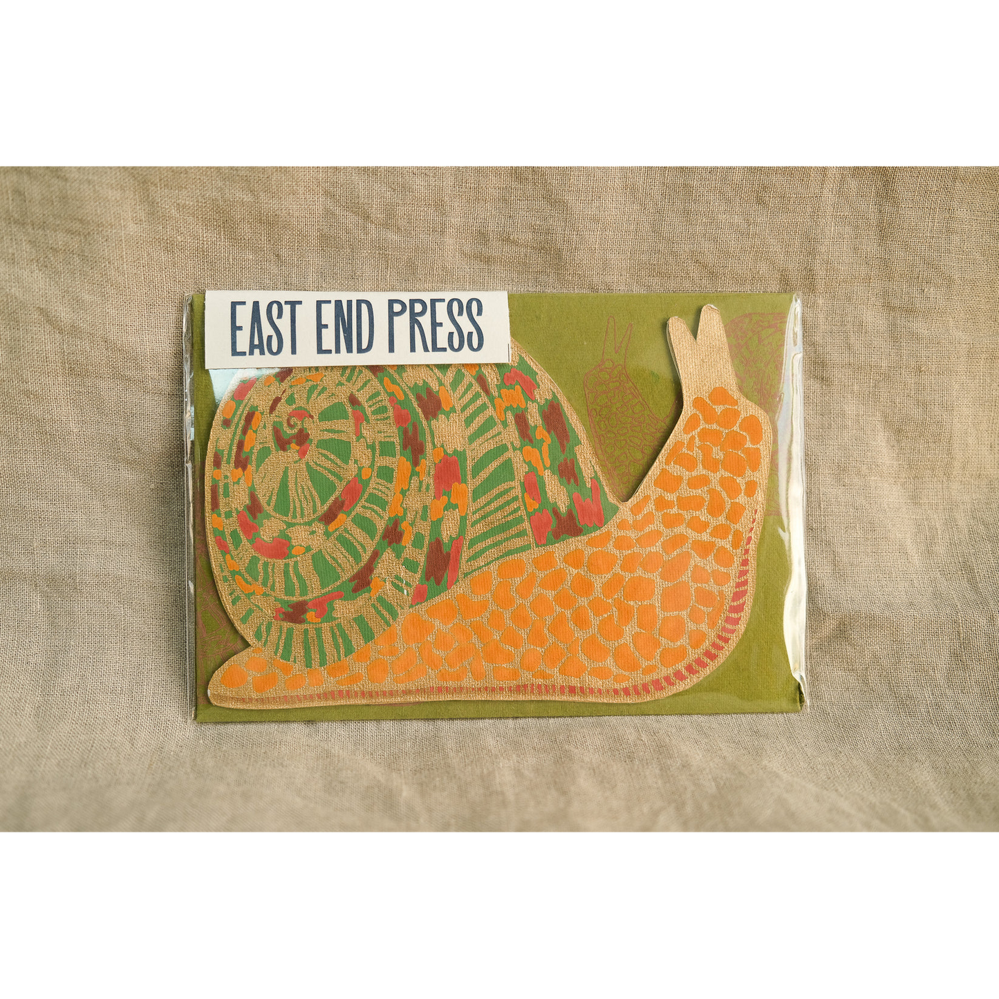 Snail Greeting Card