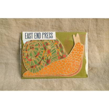 Snail Greeting Card