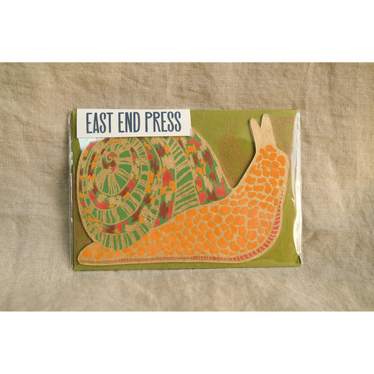 Snail Greeting Card