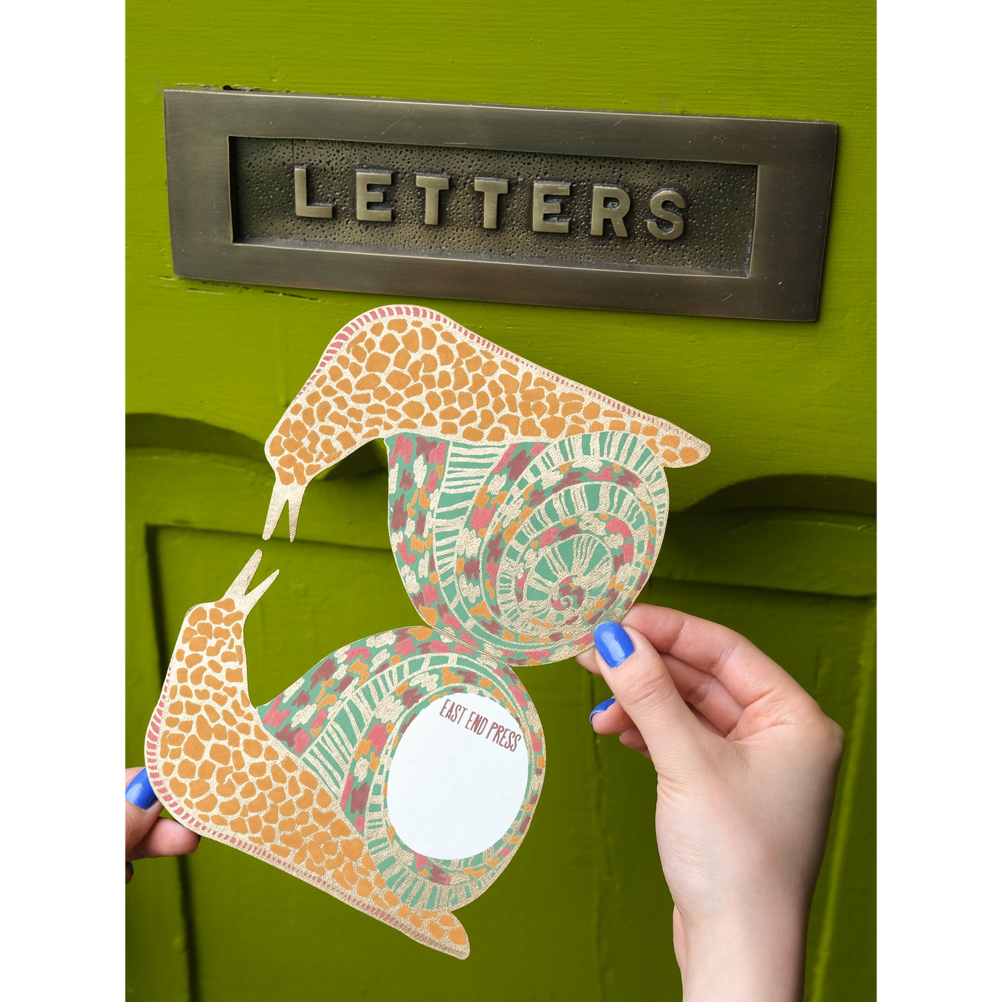 Snail Greeting Card