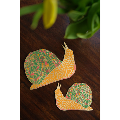 Snail Greeting Card