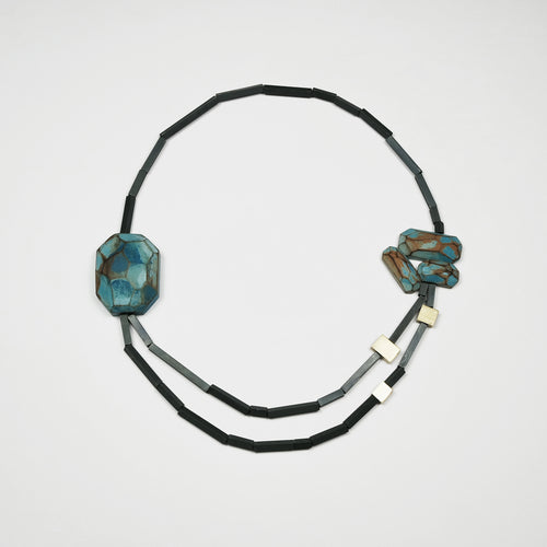 Turquoise Tubes Necklace