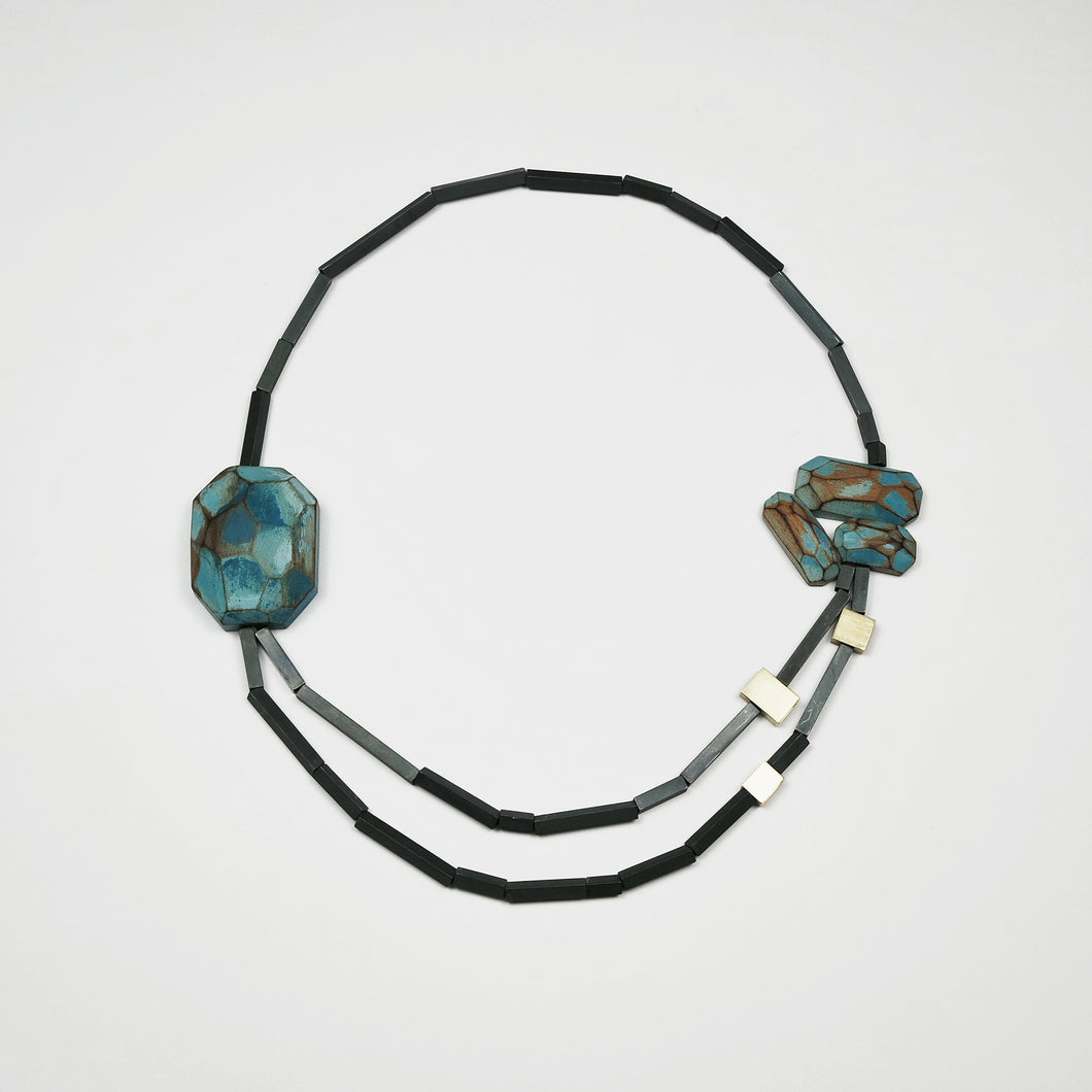 Turquoise Tubes Necklace