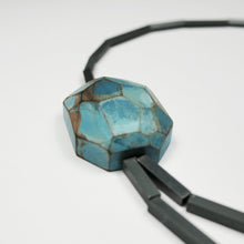 Load image into Gallery viewer, Turquoise Tubes Necklace