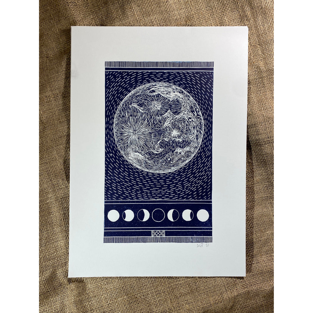Blue Moon Print