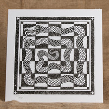 Load image into Gallery viewer, Chequered Snake Print