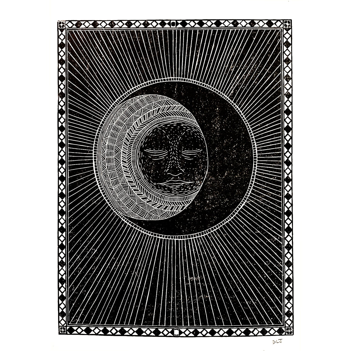 Sun/Moon Print