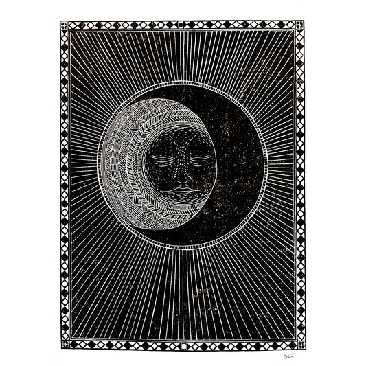 Sun/Moon Print