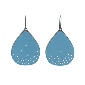Bulb Earrings in Teal