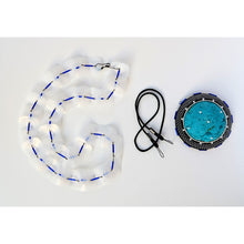Load image into Gallery viewer, Necklace - Bronwen made by Elizabeth Bone commissioned by Bronwen Gwillim