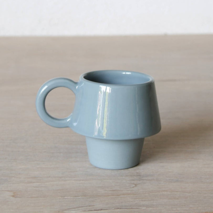Espresso Cup in Blue Grey