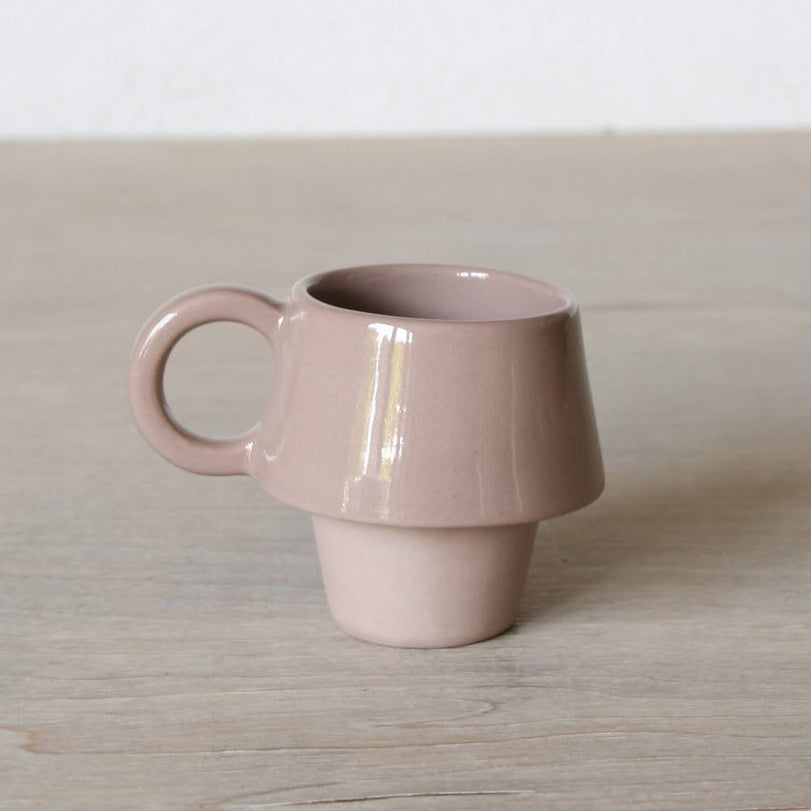 Espresso Cup in Dusty Pink