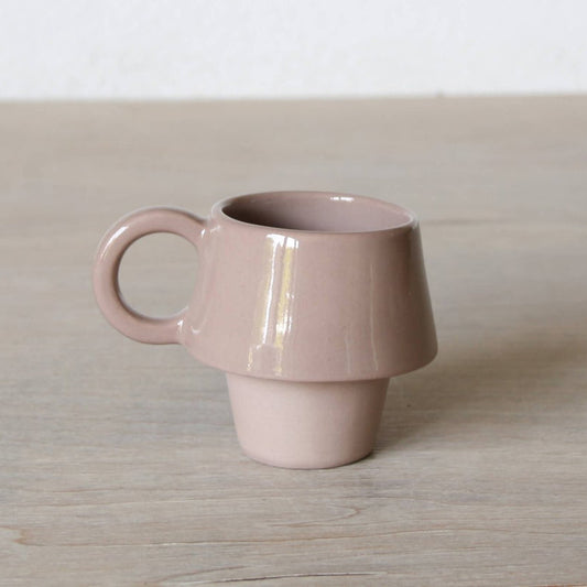 Espresso Cup in Dusty Pink