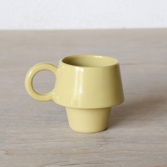 Espresso Cup in Citron Yellow