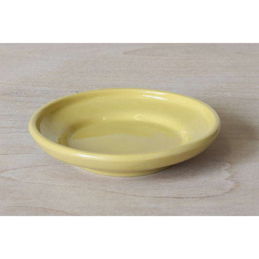 Saucer in Citron Yellow