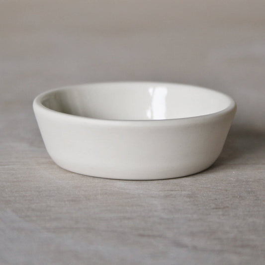Small Dish in White