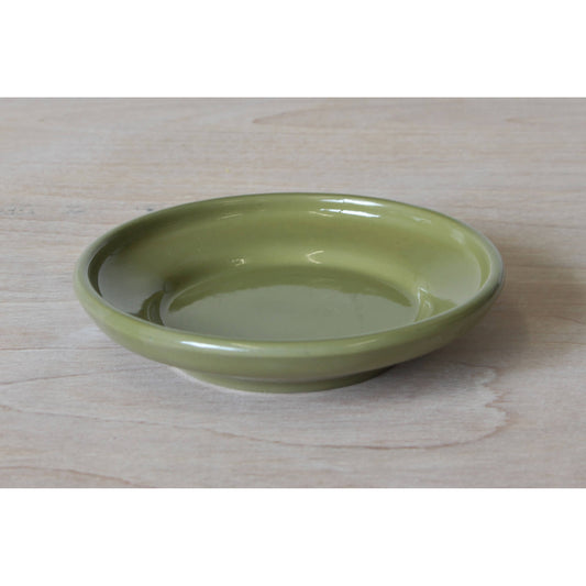 Saucer in Moss Green