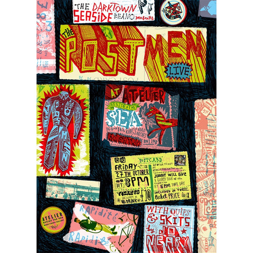 The Postmen Gig Poster