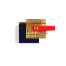 Load image into Gallery viewer, Brooch - Locket made by Poppy Norton commissioned by Emily Kidson